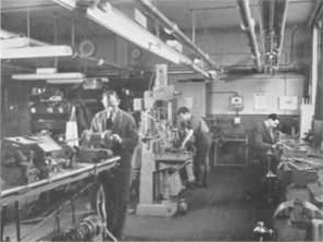 The maintenance workshop